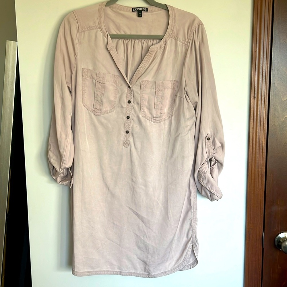 Express Maxi Light Pink Dress Size Small